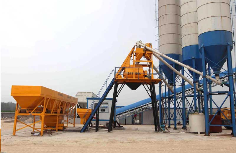 small concrete batch plant