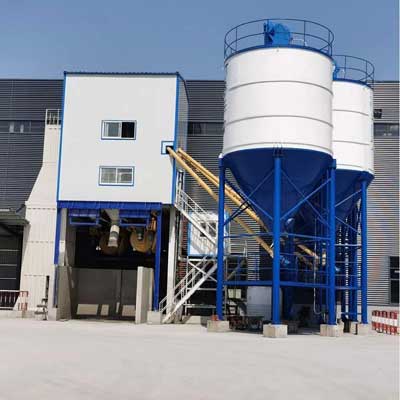 AGICO compact concrete batching plant project