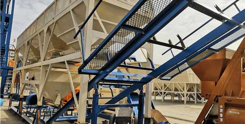 high output mobile batching plant
