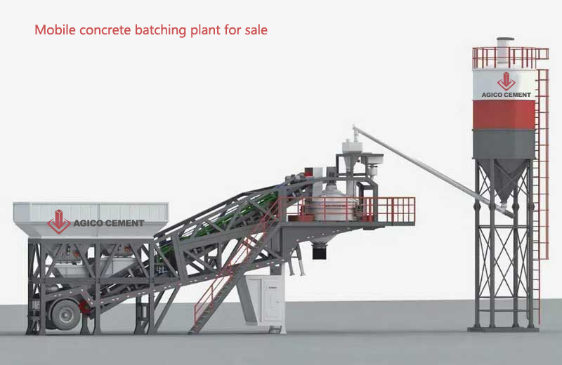 mobile concrete batching plant