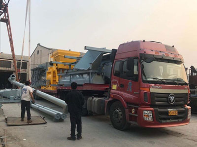 ready mix batching plant shipping