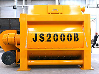 twin shaft mixer 2000L