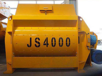twin shaft mixer 4000L