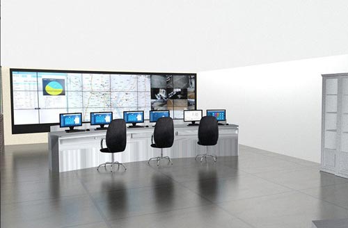 PLC control system for AGICO central mix concrete plant