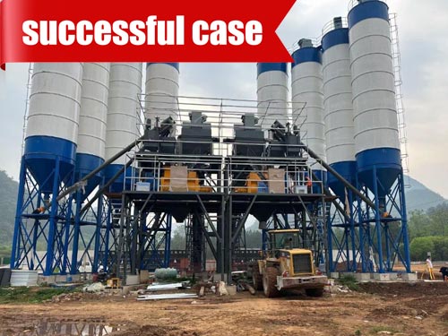 dry mixing concrete plants