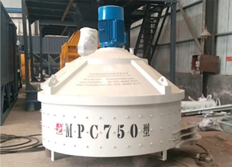 planetary concrete mixer 750L