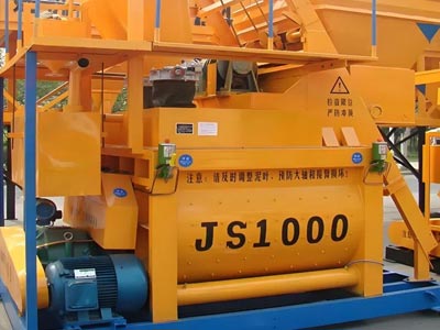 shaft concrete mixer