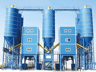 wet mix concrete plant