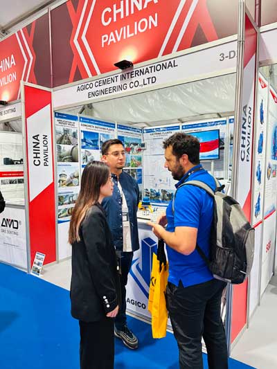 AGICO international exhibition and project communication