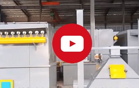 concrete plant dust collector video