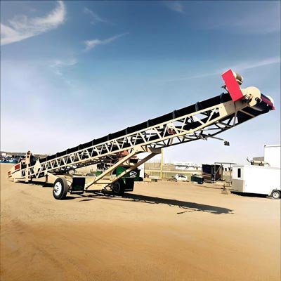 mobile belt conveyor