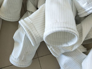PPS+PTFE composite filter bags for power-plants
