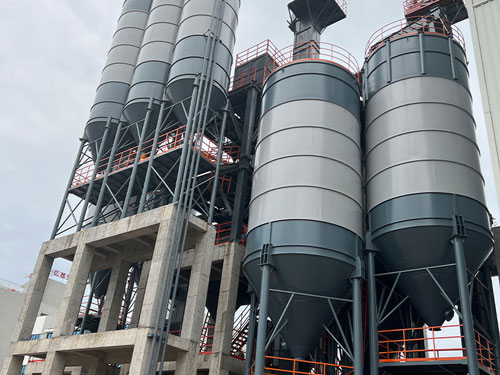 automatic dry mortar plant