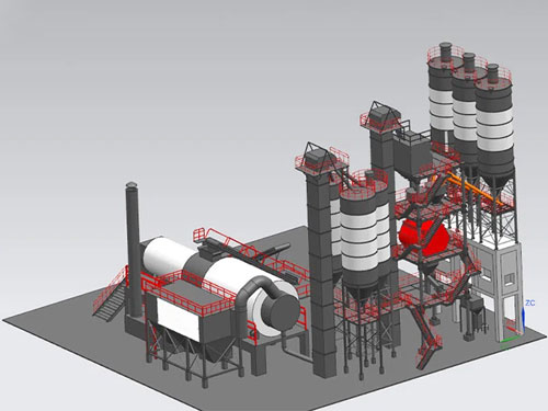 dry mix mortar batch plant