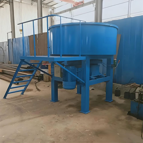 pan mixer for cocnrete plant