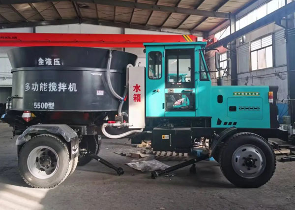 truck mounted pan mixer