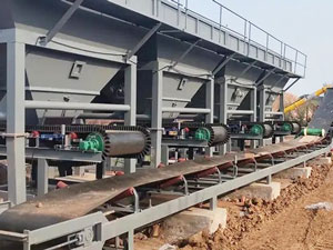 conveyor for stabilized soil mixing plant