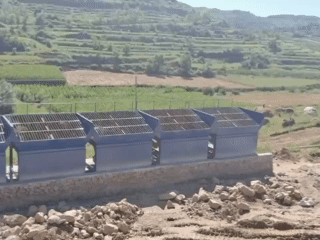mixer plant for stabilized soil