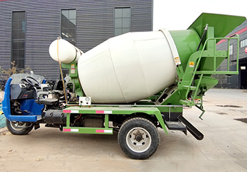 3/4/5 -wheeled concrete truck