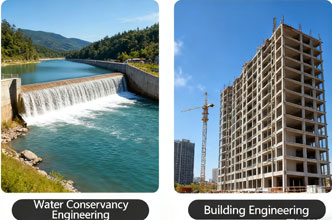cement concrete batch plant application