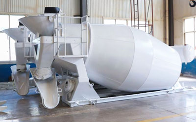 mini concrete truck tank