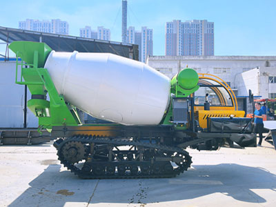 mini mobile batching plant truck