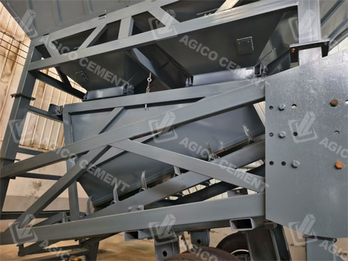 portable compact concrete batching plant