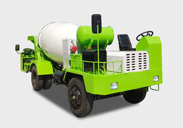 special shaped concrete mixer truck