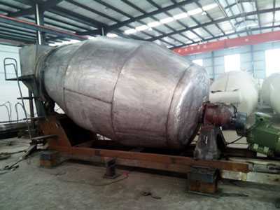 stainless concrete mixer drum