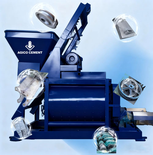 parts for concrete mixer