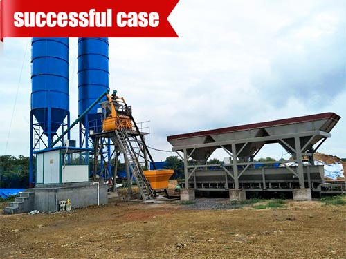 wet batch concrete plant