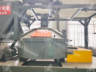UHPC batching and mixing plant mixer