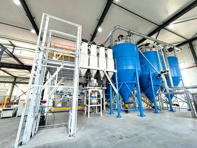 UHPC batching and mixing plant