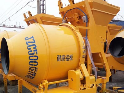 concrete mixer big self loading