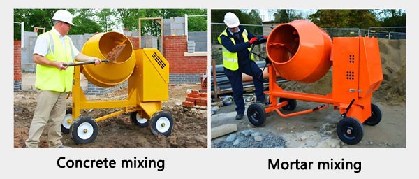 concrete mixer drum for sale applications