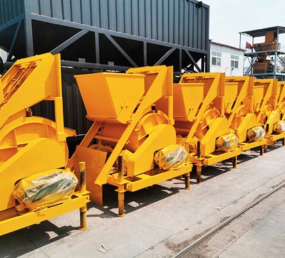 single shaft concrete mixer