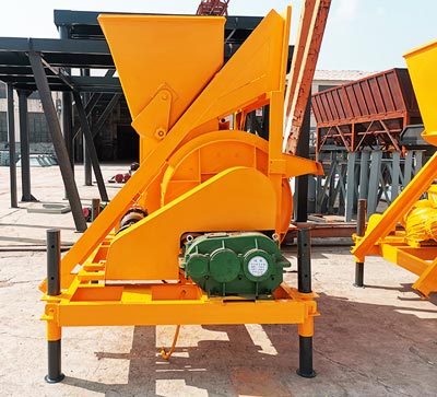 single shaft paddle mixer