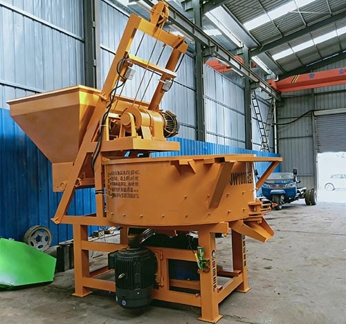 plant mixer pan type